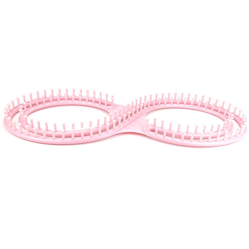 WAYION 55" Afphgan Serenity Loom Knitting Board Weave Loom Kit with Step by Step Instructions Great for The Experienced Loom Knitter(Blue/Pink) (Pink) - Image 3